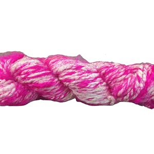 Hilo de seda blanco natural ecológico 100% al por mayor sin teñir hilado en anillo crudo para tejer a mano bordado reciclado teñido - Product Image 1