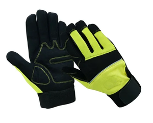 High Quality Genuine Leather Customized Logo Digital Printing Design Color Assembly Working <b>Gloves</b> Hand Protection New Design - Product Image 3