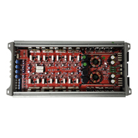 Amplificateur de gain pur pour voiture de qualité sonore RMS 80W 8 canaux Peak 3200W 6 canaux Amplificateur de voiture Classe AB
