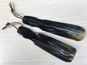 Handmade 100% Natural Polished Animal <b>Horn</b> <b>Shoe</b> <b>Horn</b> Customized Buffalo Agate Crafts High Selling Real Agate Decorations - Product Image 6