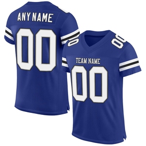 Venta al por Mayor Directa de Fábrica, Envío Directo, Jersey de Fútbol Auténtico Personalizado en Blanco y Negro con Malla - Product Image 1