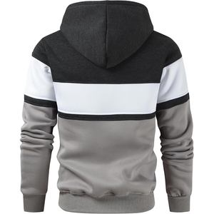 Sudadera con capucha de invierno para hombre, 420 gramos, personalizada, de algodón 100%, estilo streetwear, con media cremallera y hombros caídos, de gran tamaño y peso pesado - Product Image 6