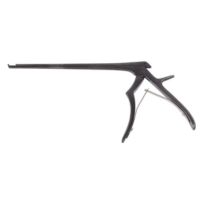 Rongeur à baïonnette Kerrison noir 45° non réfléchissant en acier inoxydable, manuel, réutilisable, pour la micro-chirurgie spinale - Product Image 2