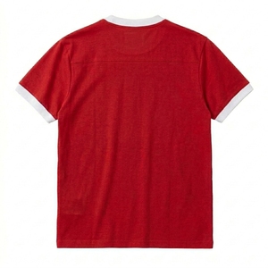 Summer Wear New Design Men Short Sleeve Plus Size <b>T</b> <b>Shirt</b> Latest Fashion Casual Wear 100% Cotton Solid Color High Quality <b>Shirt</b> - Product Image 3