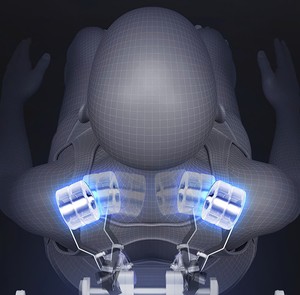 Livraison gratuite, meilleur choix OEM ODM, fauteuil de massage de luxe 5D, fauteuil de massage zéro gravité pour la maison, le spa, le centre commercial, masseur corporel complet - Product Image 3