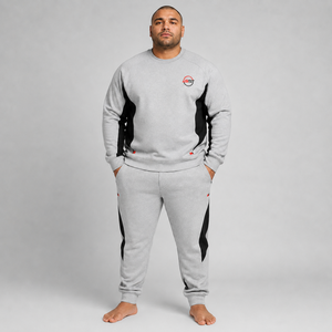 Ensemble de survêtement polaire pour homme, tendance, en tissu doux et chaud, avec sweat à capuche et pantalon, coupe confortable, pour un usage décontracté - Product Image 1