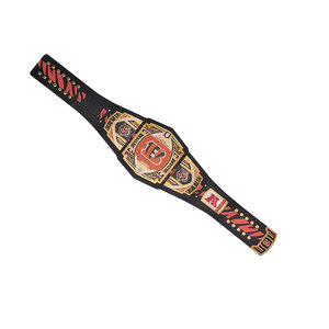 Cinturón de Campeonato Deportivo Personalizado de los Cincinnati Bengals, Cinturón de Lucha Libre Profesional Ecológico de Cintura Alta con 2.2m de Longitud - Product Image 6