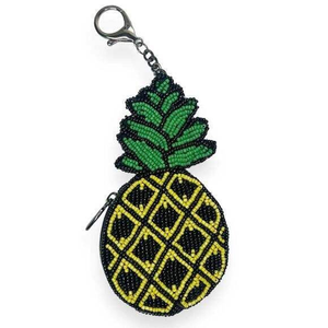 Ethnic Boho Beaded Bag Charm Keychain Unique Designer <b>Key</b> <b>Holder</b> for Travel Bags Purses Portable Feature - Product Image 1