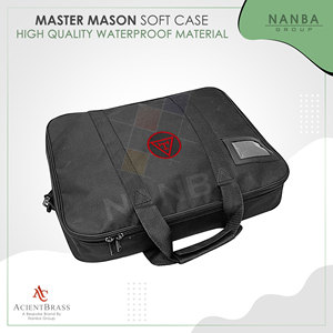 Masonic <b>Apron</b> Waterproof Royal Arch – Red Embroidery | Cordura Fabrics Freemason Bag with Strap & Inner Pocket – Provincial - Product Image 6