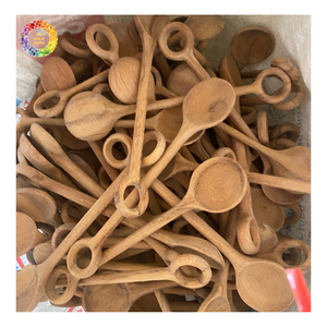 Unique <b>Heart</b> Shaped Wooden Spoon | Creative Love Wooden Spoons for Wedding Gifts, Eco-friendly Natural <b>Wood</b> <b>Heart</b> Shape Spoon - Product Image 1