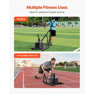 Slitta in Acciaio per Allenamento Fitness e Miglioramento della Velocità Atletica - Product Image 3