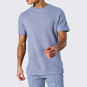 Ensemble t-shirt et short pour homme, streetwear été, séchage rapide, respirant, polyester, décontracté, sport, logo personnalisé imprimé, deux pièces - Product Image 5