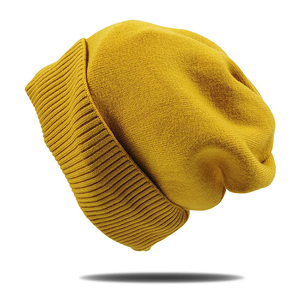 Beanie Hat Solid Color Warm Casual <b>Winter</b> <b>Cap</b> 100% Acrylic Adjustable Fit for Adults 56-58CM Head Circumference - Product Image 6
