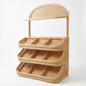 Stand de marché en rotin de qualité supérieure, stand de jeu d'imitation pour enfants, stand de supermarché - Product Image 1