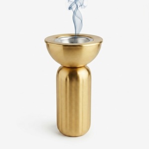 Brûleur à Bakhoor Moderne Minimaliste Arabe Mabkhara en Céramique Noir Mat pour Encens Oud, Idéal pour la Décoration de la Maison en Ramadan, Vente en Gros - Product Image 5