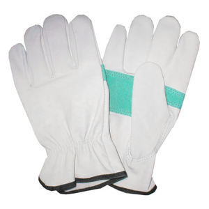 Gants de conduite en cuir de chèvre renforcé, protection industrielle des mains, gants de sécurité pour conducteurs, gants de travail robustes pour la construction - Product Image 4