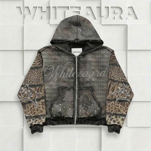 Sweat à capuche personnalisé de 450 GSM, poids lourd |   Streetwear |   Conception solide à structure divisée |   Polaire 100% polyester |   Écologique |   OEM - Product Image 1