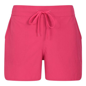 Shorts élégants pour femmes, respirants, avec cordon de serrage, légers, vêtements décontractés conçus pour un usage quotidien, confort estival, 100% coton - Product Image 1