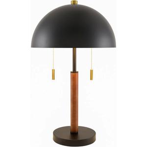 Lampe de table en laiton faite à la main avec une touche rustique, éclairage d'appoint haut de gamme pour les intérieurs - Product Image 1