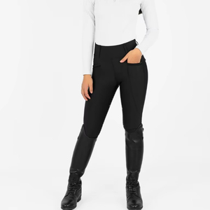 Pantalones de equitación para niños y mujeres, tela suave y elástica, ropa de alto rendimiento, cómodos y de alta calidad. - Product Image 1