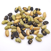 En gros, Snack de soja mixte : Haricots de soja grillés, Edamame, Soja verte, Soja jaune, Haricot noir, Riche en protéines végétales, Végétalien