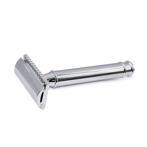 Maquinilla de Afeitar de Seguridad Reutilizable Ecológica de Alta Calidad Profesional con Mango de Aleación de Zinc y Doble Filo de Acero Inoxidable - Product Image 4