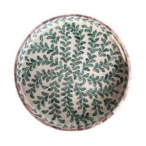 Bandeja de Hueso Curvada de Diseño Marroquí Hecha a Mano de Alta Calidad, Bandeja de Servir con Incrustaciones de Hueso, Bandeja de Hueso para Mesa de Centro a Precio Mayorista - Product Image 6