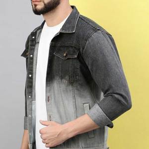 Comfortable hot selling <b>Men</b> <b>Denim</b> <b>Jacket</b> breathable durable material casual wear <b>denim</b> <b>jacket</b> for <b>men</b> with reasonable rate - Product Image 5