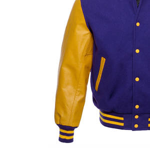 Chaqueta Varsity Casual para Hombre, Última Tendencia, Antiarrugas, de Alta Calidad, Precio Económico, Chaqueta Varsity Personalizada - Product Image 4