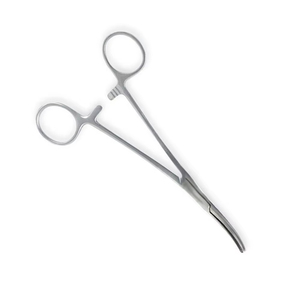 Pinzas Hemostáticas Manuales de Acero Desechables de 180 mm, Instrumento Quirúrgico Curvo de Alta Calidad con Certificación CE - Product Image 6