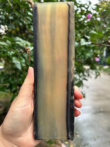 Écailles de corne de mouton naturelles véritables pour manche de couteau, écailles de corne de bélier, matériau brut pour la fabrication de manches de couteaux DIY, matière première pour manche de peigne. - Product Image 2