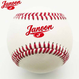 Pelota de Béisbol Profesional de Cuero para Entrenamiento y Partido, Núcleo de Corcho Duradero, Práctica de Béisbol, Logotipo Personalizado OEM - Product Image 1