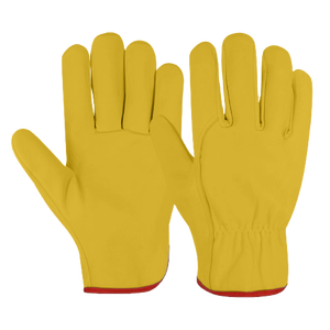 Guantes de Seguridad Premium JNM SAFETY de Cuero de Cabra de 11 oz, Resistentes al Calor, Antiestáticos, Duraderos, Antideslizantes, de Alta Protección para Conductor - Product Image 5