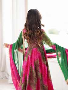<b>women</b> digital print <b>kurta</b> regular fit polyester party wear ethnic kurti <b>for</b> ladies occasion celebration festival all season - Product Image 4