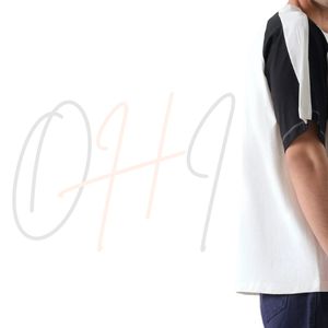 T-shirt Raglan Homme Personnalisable avec Logo, Coton Lourd 100%, Streetwear Uni, Coupe Ample, Style Baseball, Ajustement Classique, Décontracté - Product Image 3