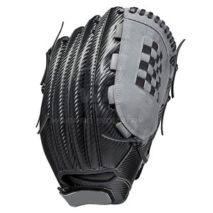 Guantes de béisbol de cuero de fábrica con diseño de palma reforzada para capturar, lanzar y entrenar diariamente - Product Image 2