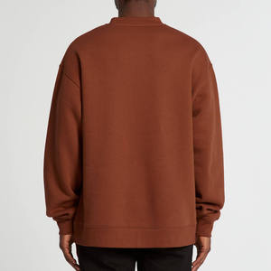 Fabricant OEM Fournisseur Vente en Gros Personnalisée Sweat-shirt Streetwear Col Rond Uni en Molleton de Coton Épais Vêtement Basique - Product Image 2