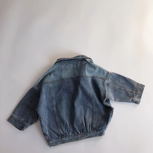 Custom Autumn Vintage Washing Kids Casual <b>Jacket</b> Boys Jeans Coats Little Boys Girls Denim Outerwear Coat - Product Image 5
