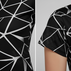 เสื้อยืดออกกำลังกายแบบสวมใส่สบาย ระบายอากาศได้ดี ยืดหยุ่น กระชับรูปร่าง เหมาะสำหรับโยคะ ฟิตเนส วิ่ง และสวมใส่ลำลอง - Product Image 4