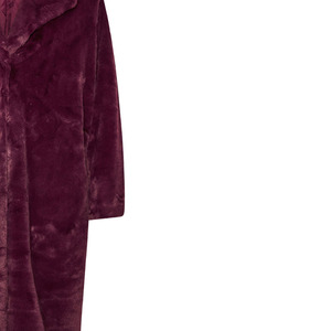 Manteau d'hiver pour femme, chaud et épais, en fourrure, à manches longues, boutonné, en coton et polyester, coupe décontractée, pour tous les jours - Product Image 4