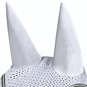 <b>Top</b> Trending Horse Ear <b>Net</b> Bonnet Crochet Bonnet with Custom Ear Bonnets Horse Fly Veils Ear <b>Net</b> Best Price OEM Supplier - Product Image 6