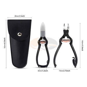 Coupe-ongles de précision en acier inoxydable pour ongles épais et incarnés, conception sécurisée, robuste, ouverture large, pour bébés, seniors, hommes et femmes - Product Image 5