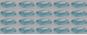 Topacio Azul Cielo Natural de Alta Calidad, Cabujón Octogonal, Gema Suelta, Topacio Azul Cielo para Artesanía, Anillo Premium, Piedra Suelta para Colgante - Product Image 2