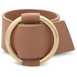 Servilleteros de cuero ecológicos Logotipo personalizado Servilletero de cuero de vaca natural y anillos coleccionables de tejido en artículo ecuestre - Product Image 4