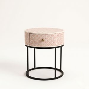 Modern Designed Eco-friendly Antique Bone Inlay <b>Bedside</b> <b>Table</b> Home Furniture Bedroom Living Room Bathroom Hotel/Apartment - Product Image 1
