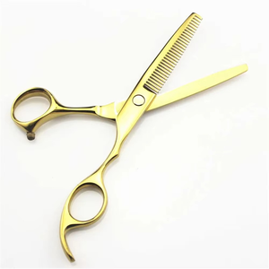 Ciseaux de coiffure professionnels en acier inoxydable de haute qualité, les plus vendus en 2026, pour la coupe de cheveux en salon de coiffure/barbier - Product Image 4