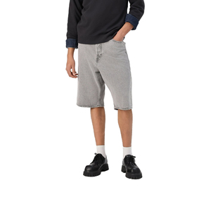 Pantalones Cortos de Mezclilla Lavada para Hombre, Estilo Vintage, Rectos, de Algodón, Casuales, para Verano, Ropa Urbana, Fabricante OEM Personalizado, Marca Privada - Product Image 2