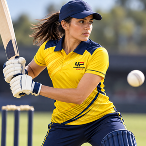 Performance <b>Cricket</b> Jersey With Moisture Wicking Fabric Flexible Shoulder Panels And Comfortable Fit For Active Fielding - Product Image 5