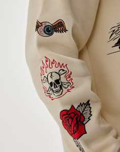 เสื้อแจ็คเก็ตมีฮู้ดสำหรับผู้ชาย แบบสั่งทำพิเศษ สำหรับฤดูหนาว ผ้าฝ้ายหนานุ่มถักขอบดิบ ลุคทำเก่า กระเป๋าคาร์โก้ คุณภาพพรีเมียม - Product Image 6