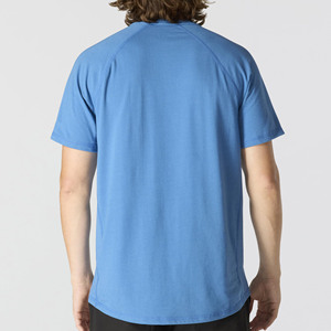 เสื้อยืดผู้ชายคุณภาพพรีเมียม ผ้าฝ้าย 100% สีพื้น ทรงมาตรฐาน แห้งเร็ว รับสั่งทำเสื้อยืดผู้ชายแบบพื้นฐาน - Product Image 4